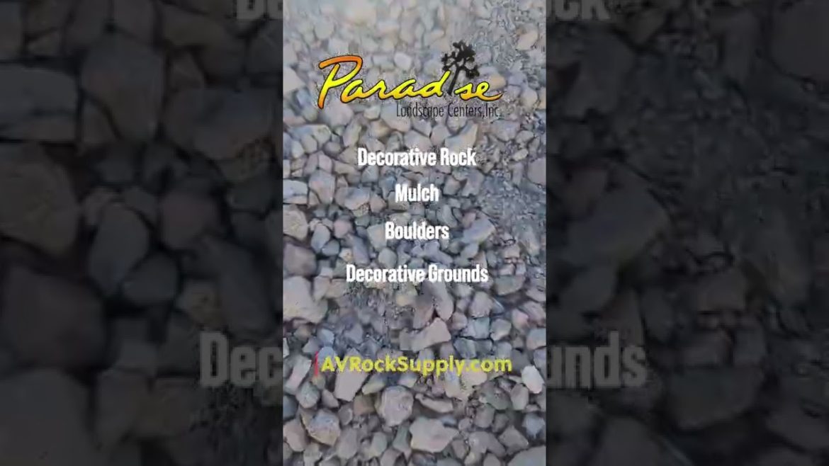 Paradise Landscape Centers rocks boulders mulch landscaping
