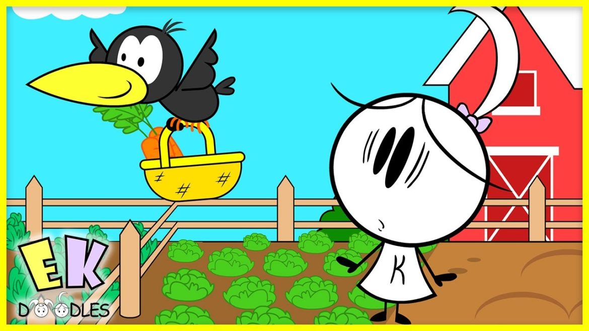 Learn How to Grow Healthy Food for Kids! EK Doodles Gardening Tips