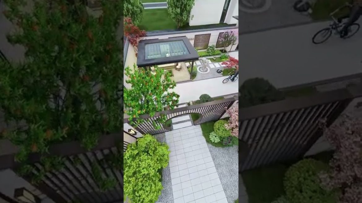 Turn your old garden corner into a great relaxing place 🏡 #shorts