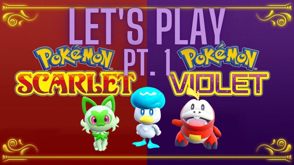 Pokémon Violet Let's Play - Pt. 1: Picking the best starter!