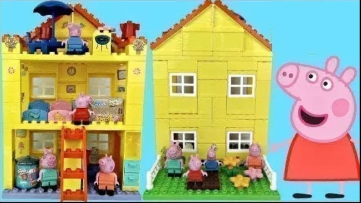 Peppa Pig's Family House Building and Construction Set