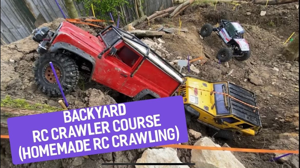 RC Crawler course ( Backyard /Garden homemade course ) RC Crawler course ( Backyard /Garden homemade course )