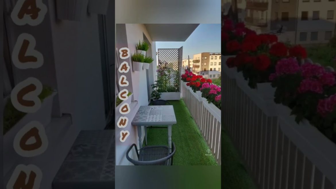 Tiny Balcony Design Ideas ❤️ Part 2️⃣ #home #homeimprovement #shorts