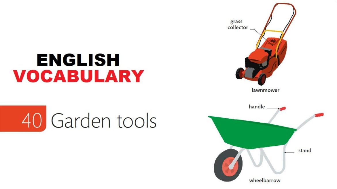 English Vocabulary - part 40/180 - Garden tools