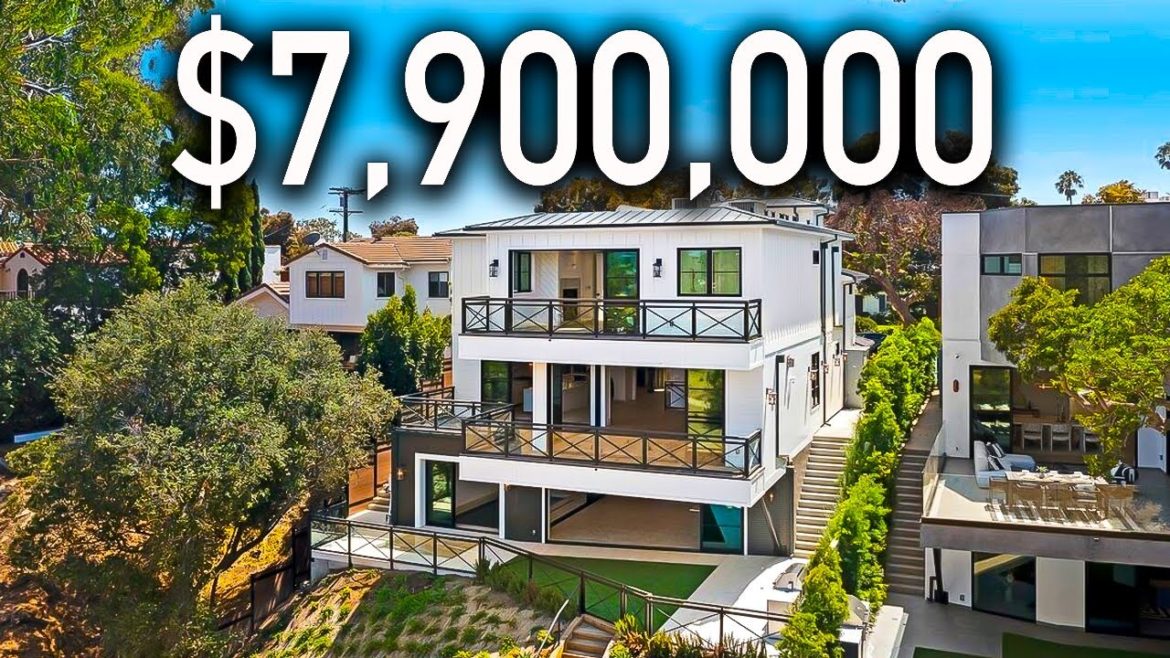 Inside a $7,900,000 Pacific Palisades Mansion with an Indoor Pool! Inside a $7,900,000 Pacific Palisades Mansion with an Indoor Pool!