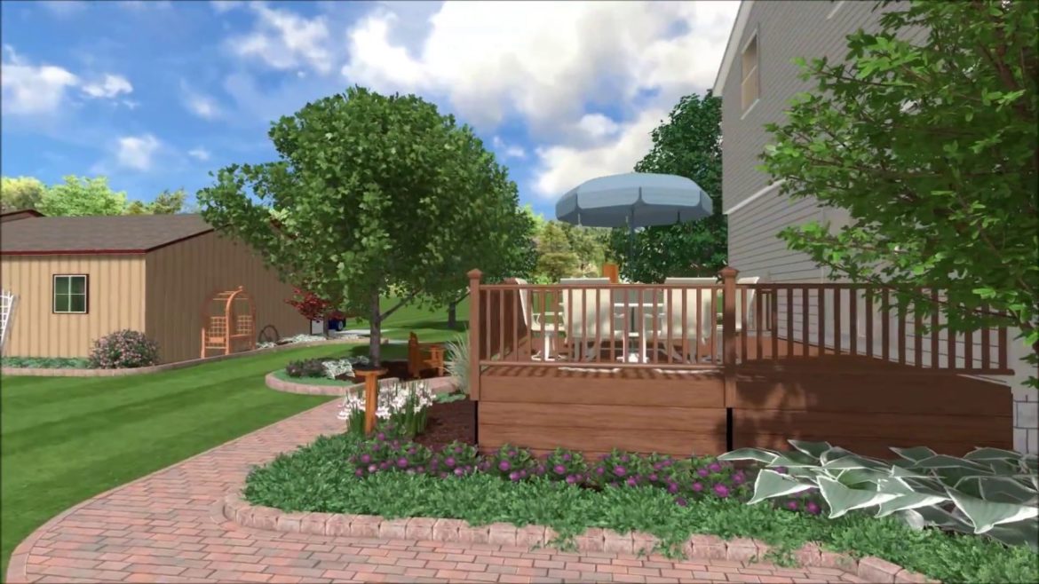 Room Addition - Breakfast Nook - Backyard Landscaping - Deck - Walkway - Edging