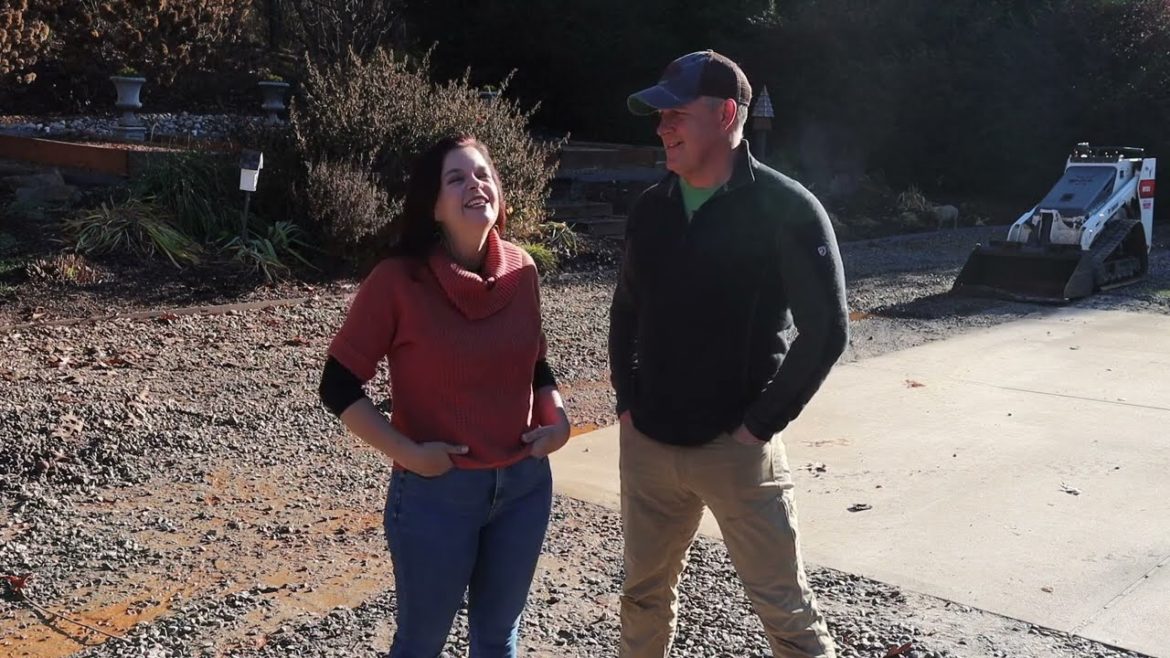 Destroying Our Driveway to Install a French Drain | Gardening with Creekside Destroying Our Driveway to Install a French Drain | Gardening with Creekside