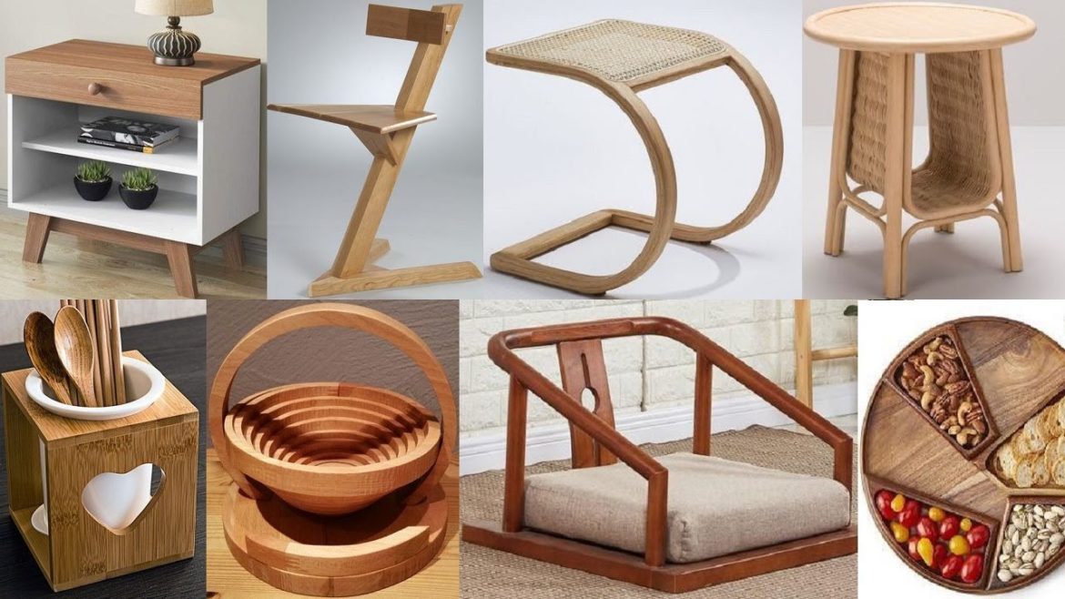 Wood furniture ideas and wooden decorative pieces ideas for home decor /Woodworking project ideas