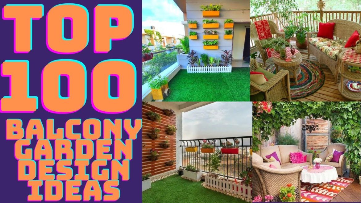 100 Balcony Garden Design Ideas