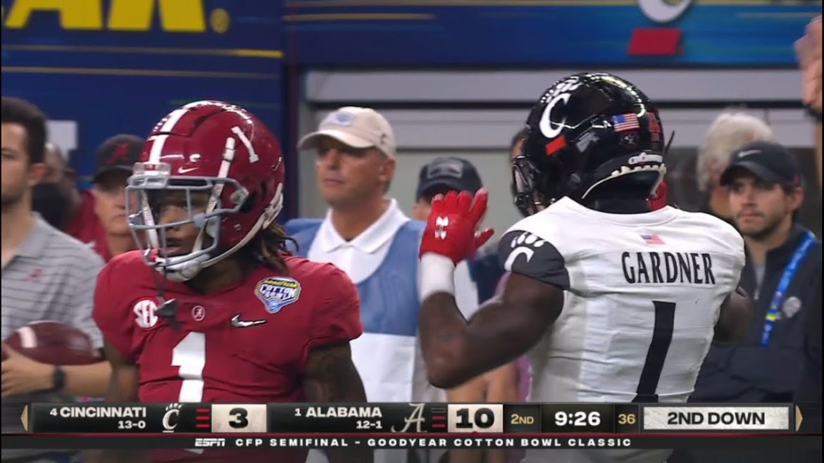 Jameson Williams vs Sauce Gardner & Coby Bryant (2021 CFB Semifinal) | WR vs CB Matchup Jameson Williams vs Sauce Gardner & Coby Bryant (2021 CFB Semifinal) | WR vs CB Matchup