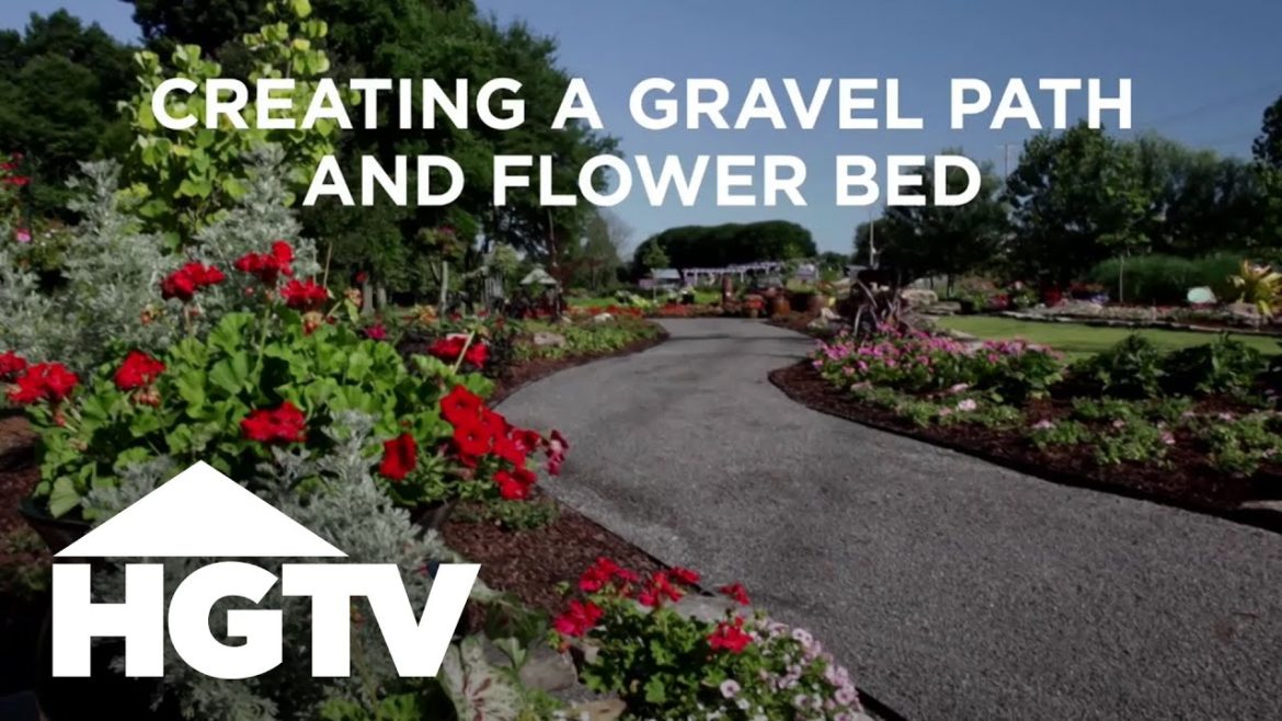 DIY Gravel Path & Flower Bed | Gardening Tips | HGTV