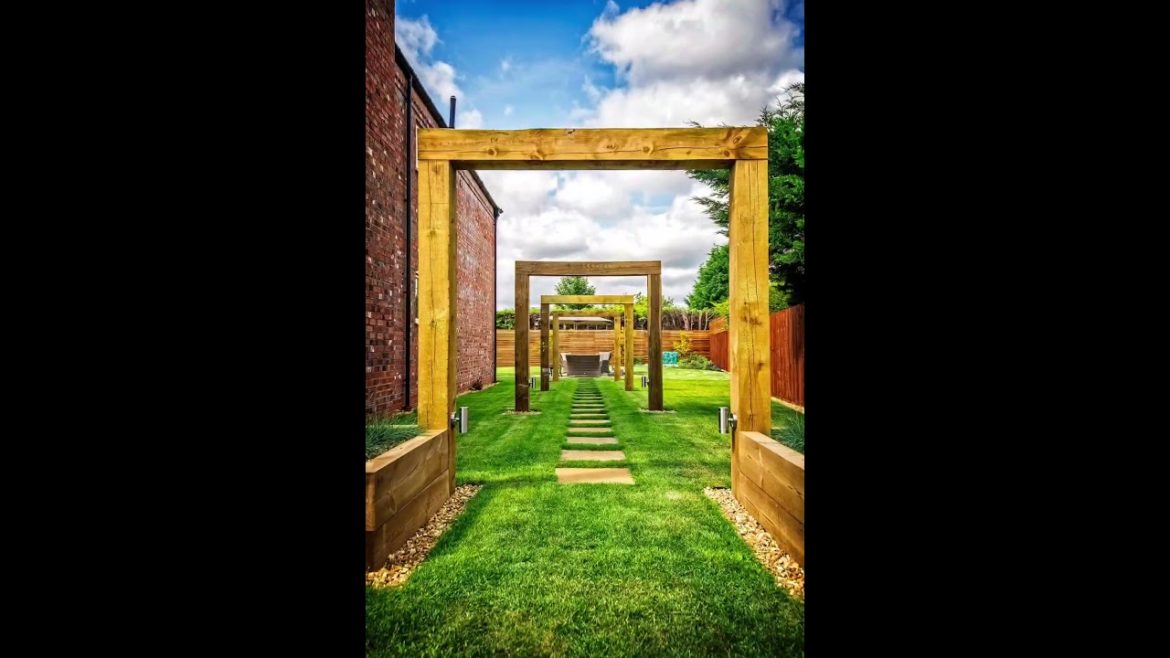 Long Garden Design Ideas UK - Garden Renovation #shorts