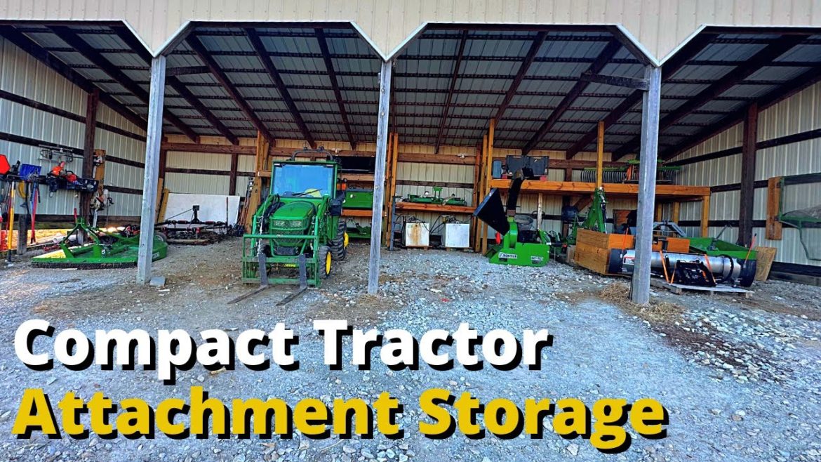 I Finally Got All of my Tractor Attachments in the Shed I Finally Got All of my Tractor Attachments in the Shed