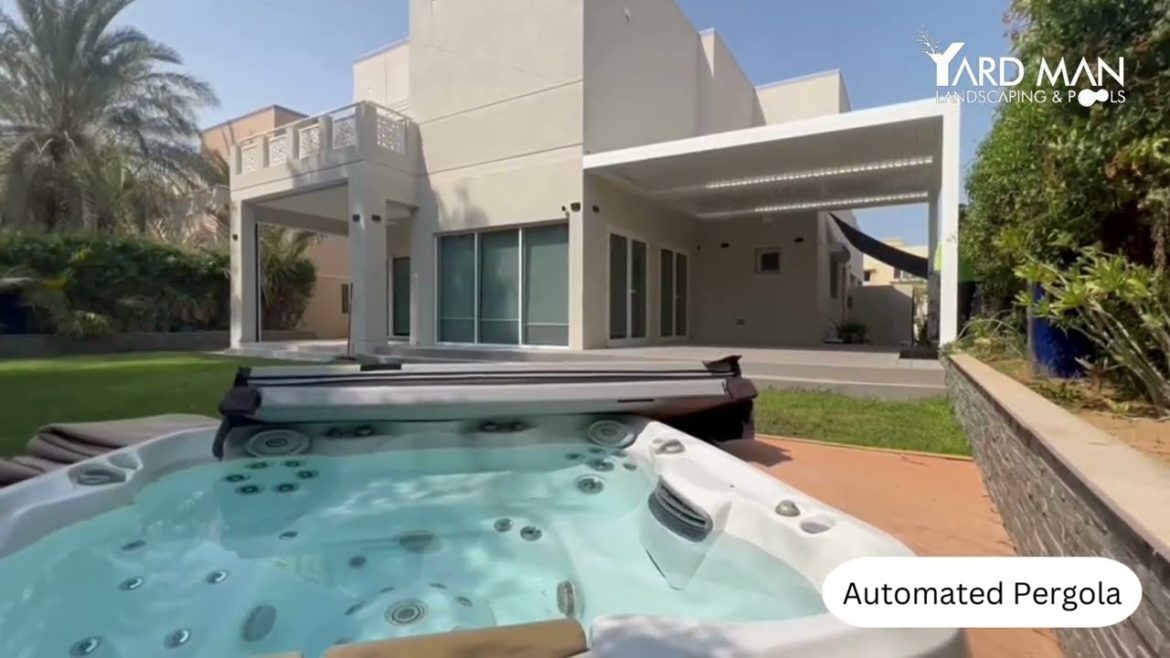 Automated Pergola | Beautiful Outdoor Living | Luxurious Life | Landscape | Swimming Pool