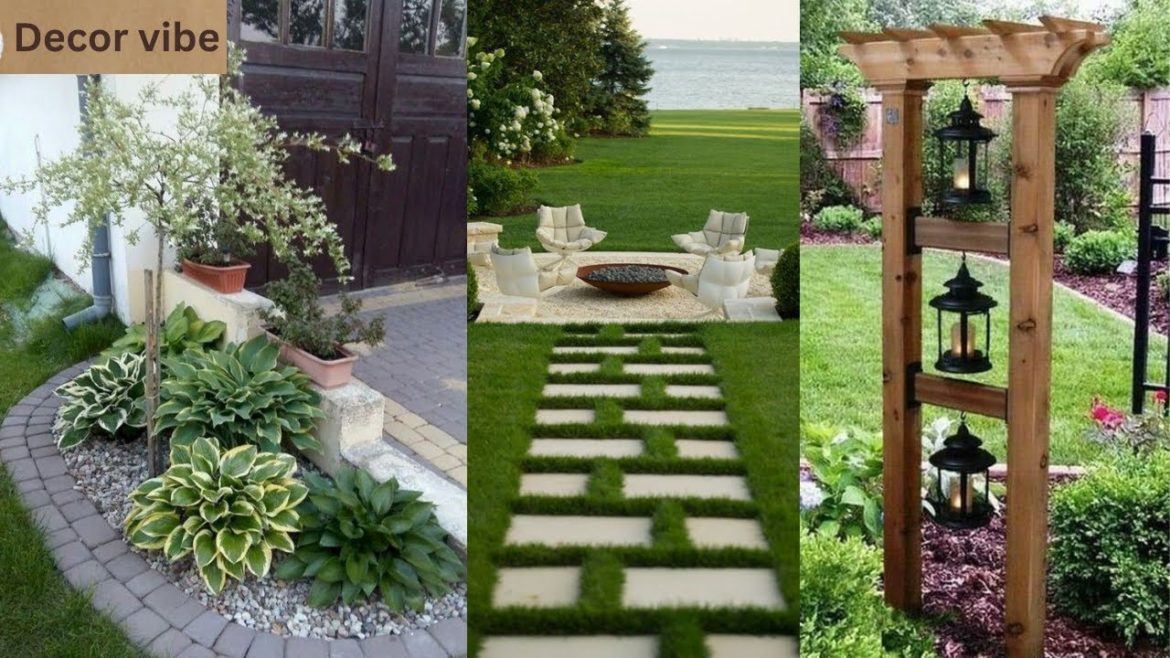Small front yard landscape ideas with rocks - beautiful garden design ideas for front yard
