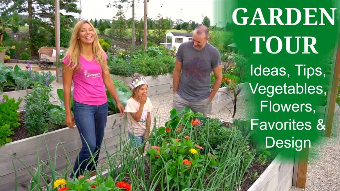 The Garden Tour | Garden Tips, Layout, Ideas & Favorites | Detailed Tour of Our Edible Raised Beds