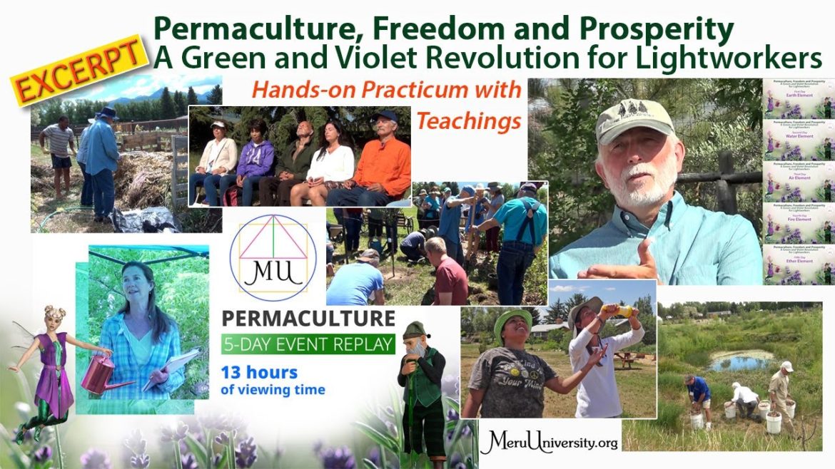 Event - Permaculture, Freedom and Prosperity - A Green and Violet Revolution for Lightworkers