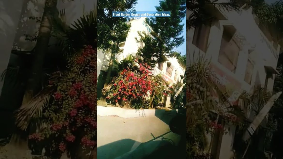 Front Garden Design and Decoration Ideas for all. #shorts