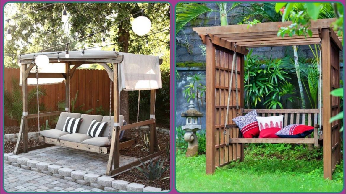 Backyard Swing Set Ideas | Garden Swing Ideas