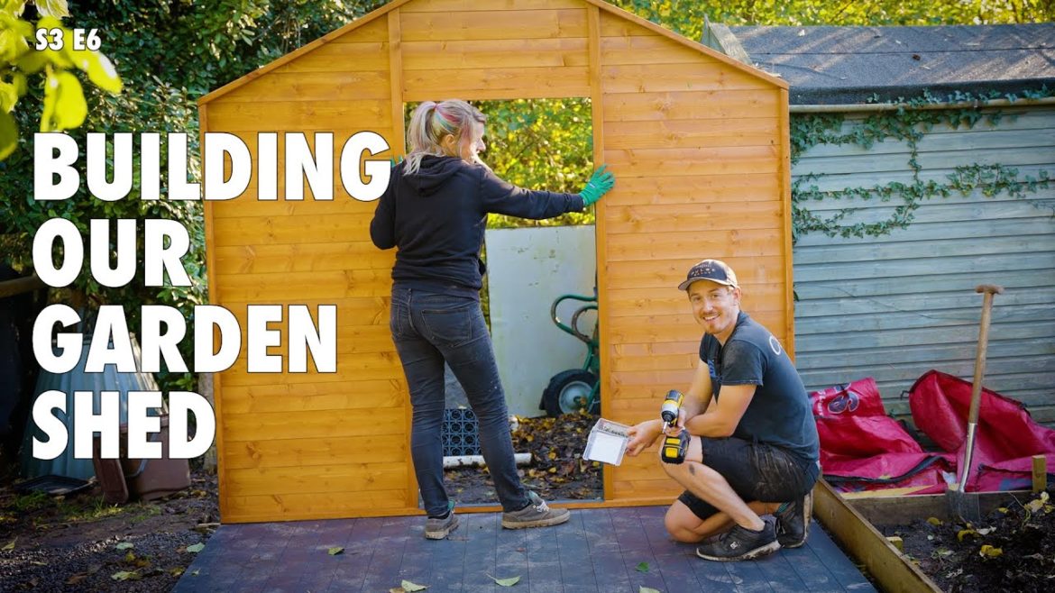 FINALY Building Our Garden Shed | S3 E6 – House Renovation FINALY Building Our Garden Shed | S3 E6 - House Renovation