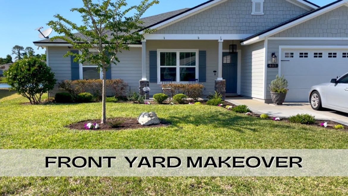 Front Yard Makeover | DIY Pavers and Concrete Front Yard Makeover | DIY Pavers and Concrete