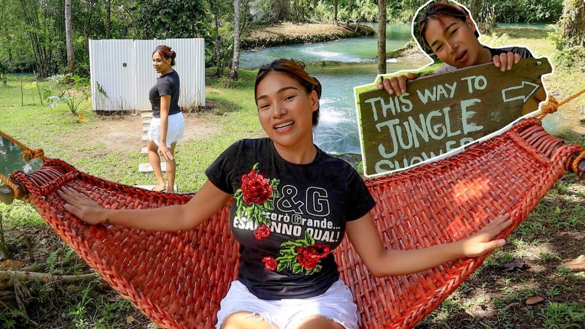 FARM UPDATE, FEW DIY IMPROVEMENTS, JUNGLE SHOWER, GARDEN COMFORT ROOM, AND BAMBOO SHOWER FARM UPDATE, FEW DIY IMPROVEMENTS, JUNGLE SHOWER, GARDEN COMFORT ROOM, AND BAMBOO SHOWER