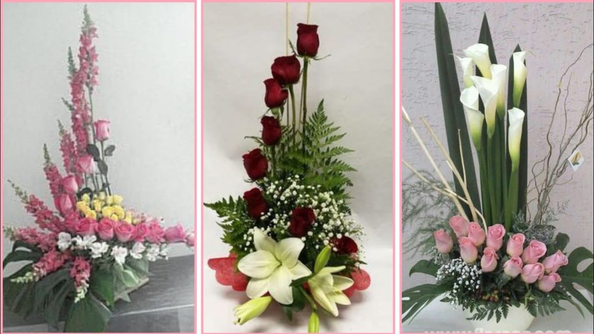 Ultra gorgeous magnificent ekabana Japanese fresh flower arrangement