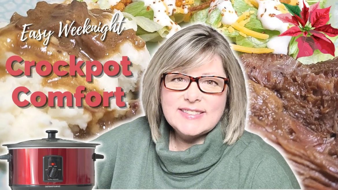 Crockpot Comfort Foods: They are a WINNER for busy holiday weeknight meals!