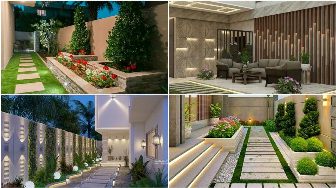 Modern Front Yard & Backyard Patio Landscaping Design Ideas | Home Garden Designs |Exterior Design