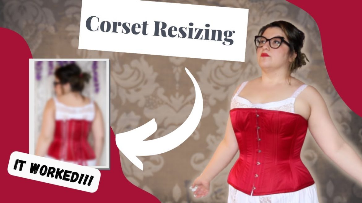 Getting a Custom Corset Resized || Dark Garden Custom Corset Getting a Custom Corset Resized || Dark Garden Custom Corset
