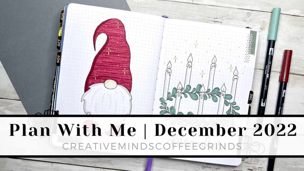 PLAN WITH ME || December 2022 Bullet Journal Setup