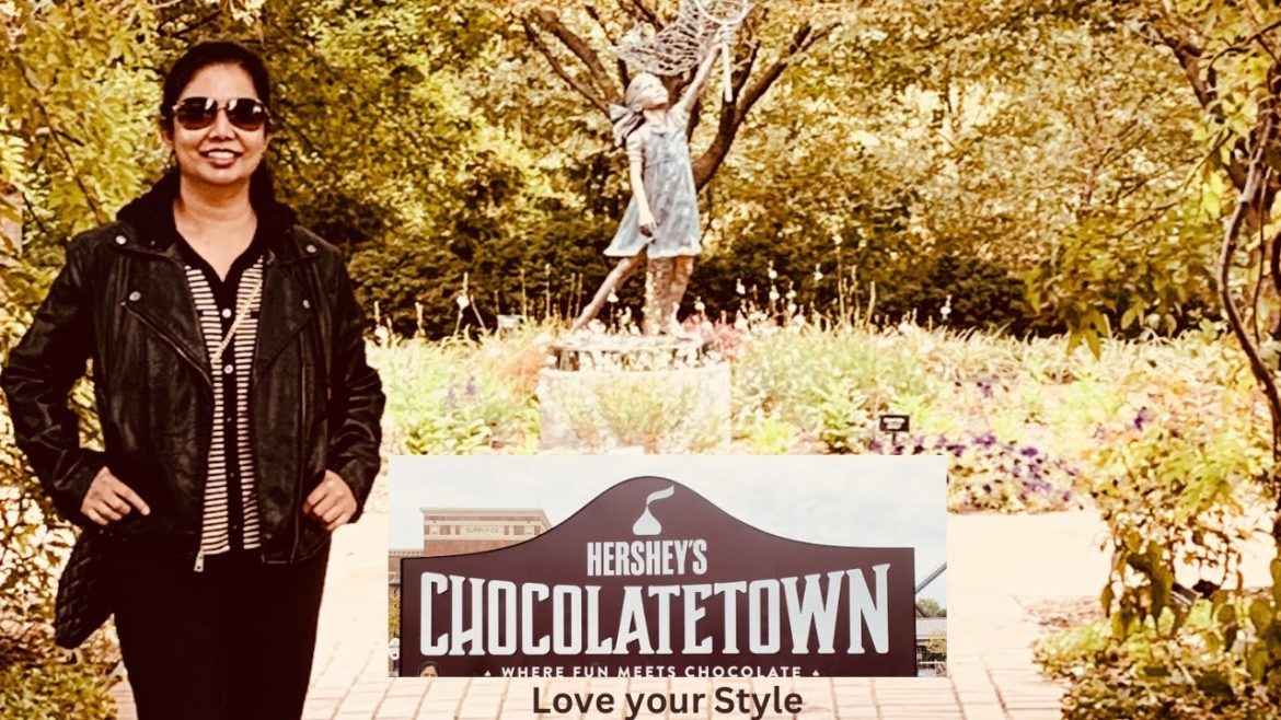 Chocolate World in America | Hershey Chocolate Town | Hershey Garden | Travel Vlog | Love your Style Chocolate World in America | Hershey Chocolate Town | Hershey Garden | Travel Vlog | Love your Style