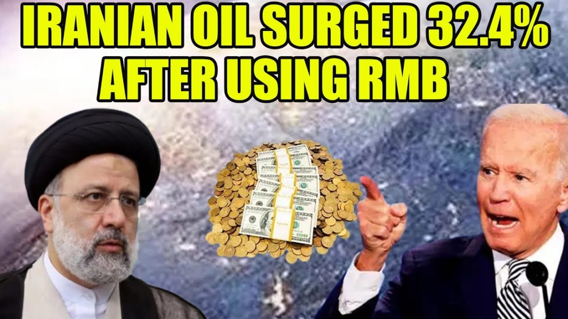 Rejecting US Dollar is RIGHT! Iran's Oil Production Capacity Increased by 32.4% After Using RMB! Rejecting US Dollar is RIGHT! Iran's Oil Production Capacity Increased by 32.4% After Using RMB!