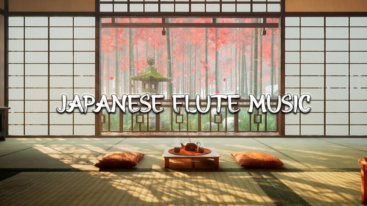 Japanese Relaxing Music Zen Garden - Japanese Flute Music For Meditation, Healing, Soothing