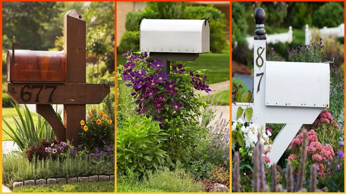 Front Yard Mailbox Garden Ideas That Will Make You Smile