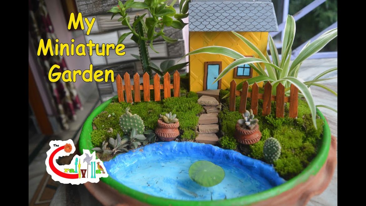 DIY | Miniature Fairy Garden Ideas | Mini Garden Design | How To Make Miniature Garden Accessories