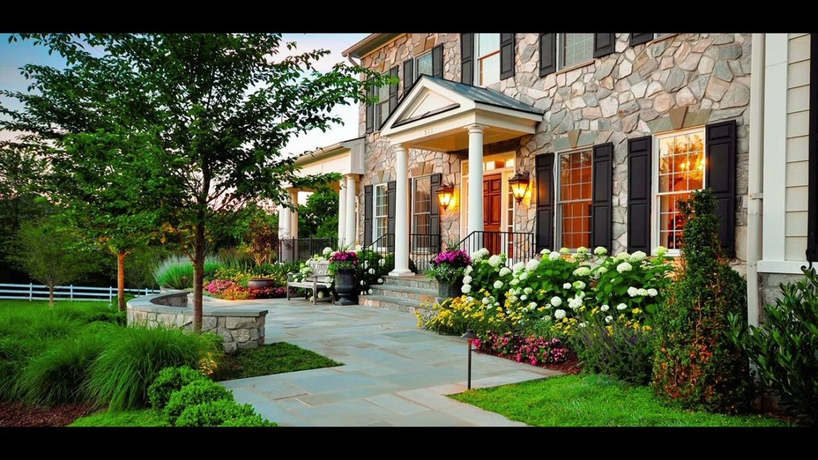 Modern flower bed ideas