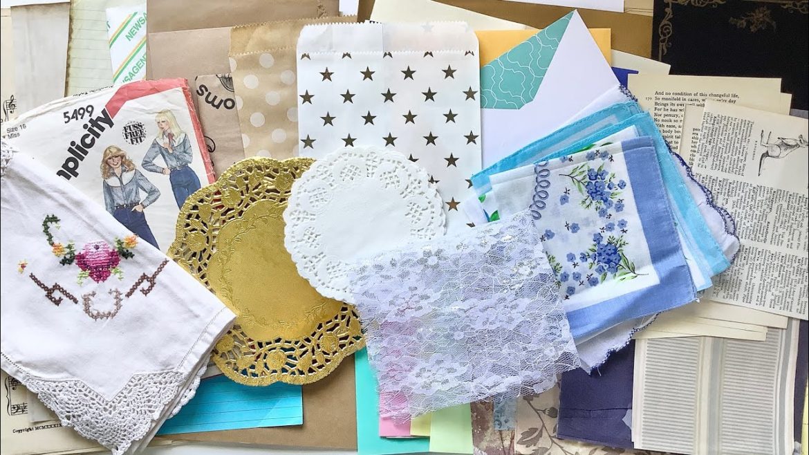 17 Page ideas for making journals & junk journals