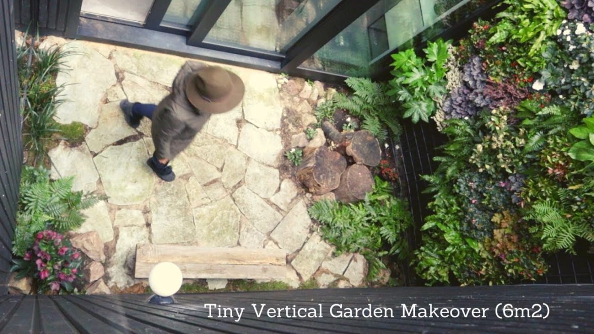 DIY Tiny Garden Makeover on a Budget (6m2) | my dream vertical garden | Slow Countryside Life