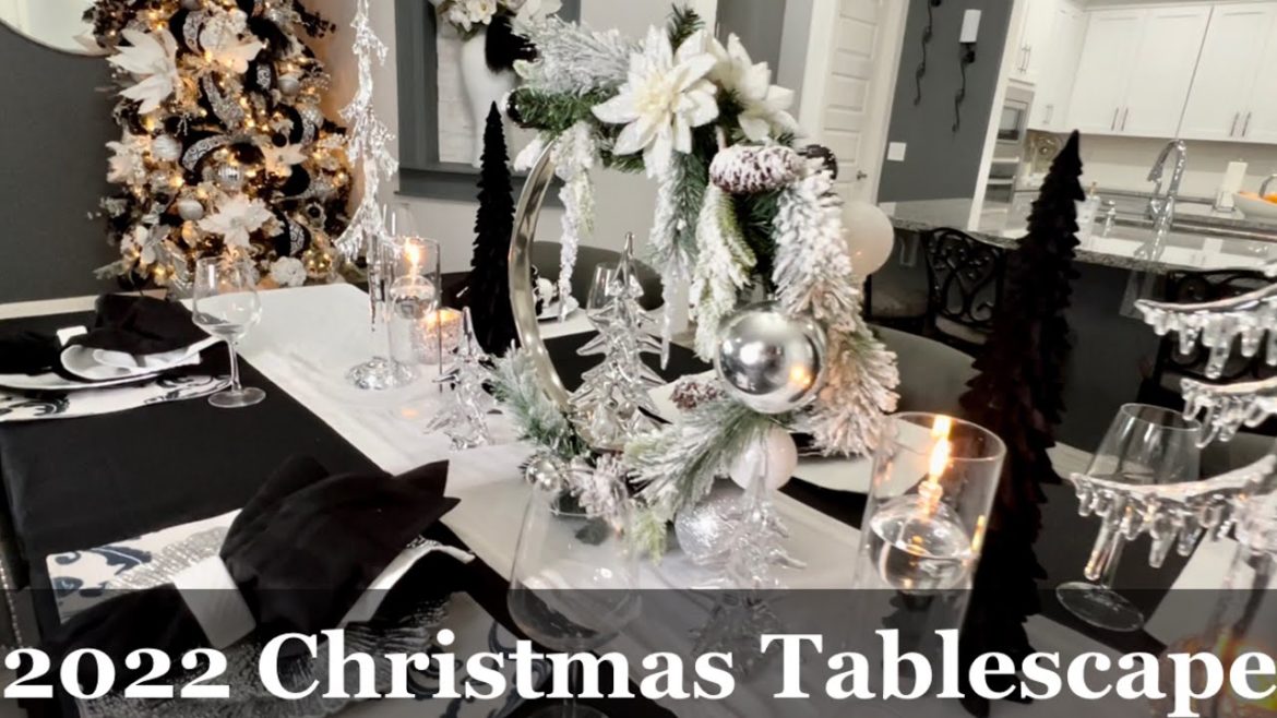 2022 Christmas Tablescape