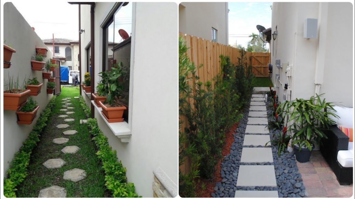 MOST ATTRACTIVE AND STYLISH SIDE GARDEN BACKYARD DESIGN AND IDEAS FOR GARDENS