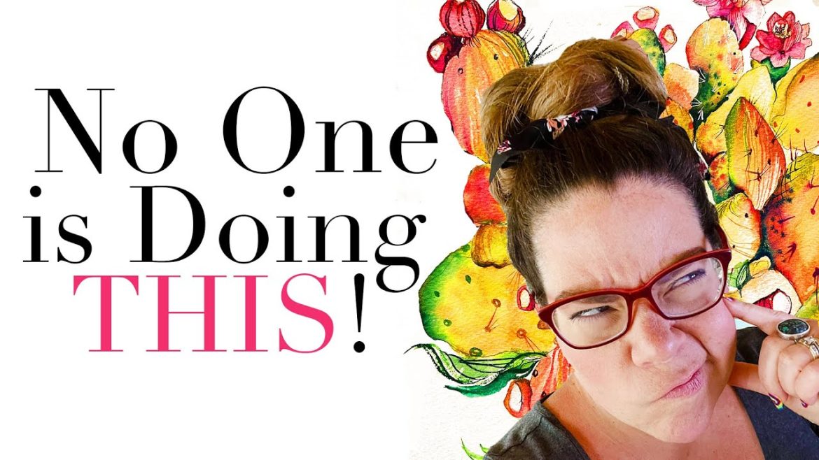 When You Get a Weird Art Idea…