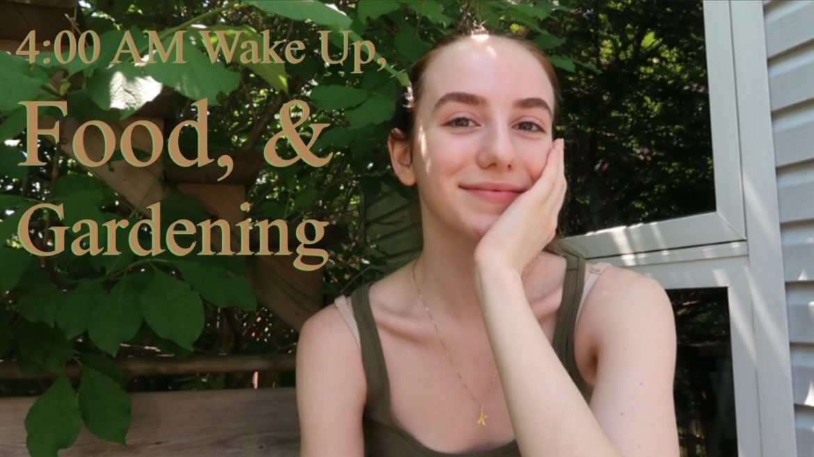 Garden Plans, Food, & Falling on a Treadmill  • vlog