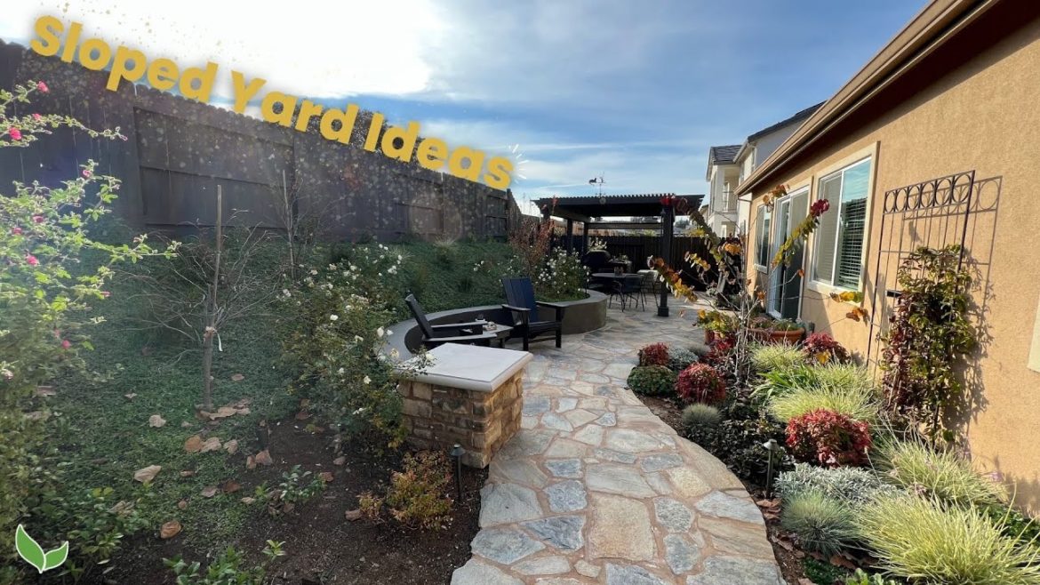 Sloped Backyard Ideas & Backyard Design Ideas For Small Yards