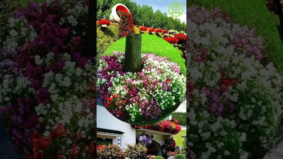 Beautiful garden beds