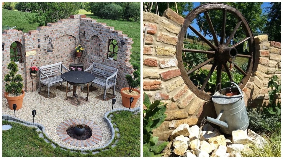 Beautiful landscaping ideas: artificial ruins in the garden or backyard! Beautiful landscaping ideas: artificial ruins in the garden or backyard!
