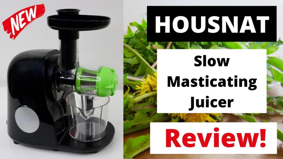 HOUSNAT -  Slow Masticating Juicer - FULL Review  ❤️