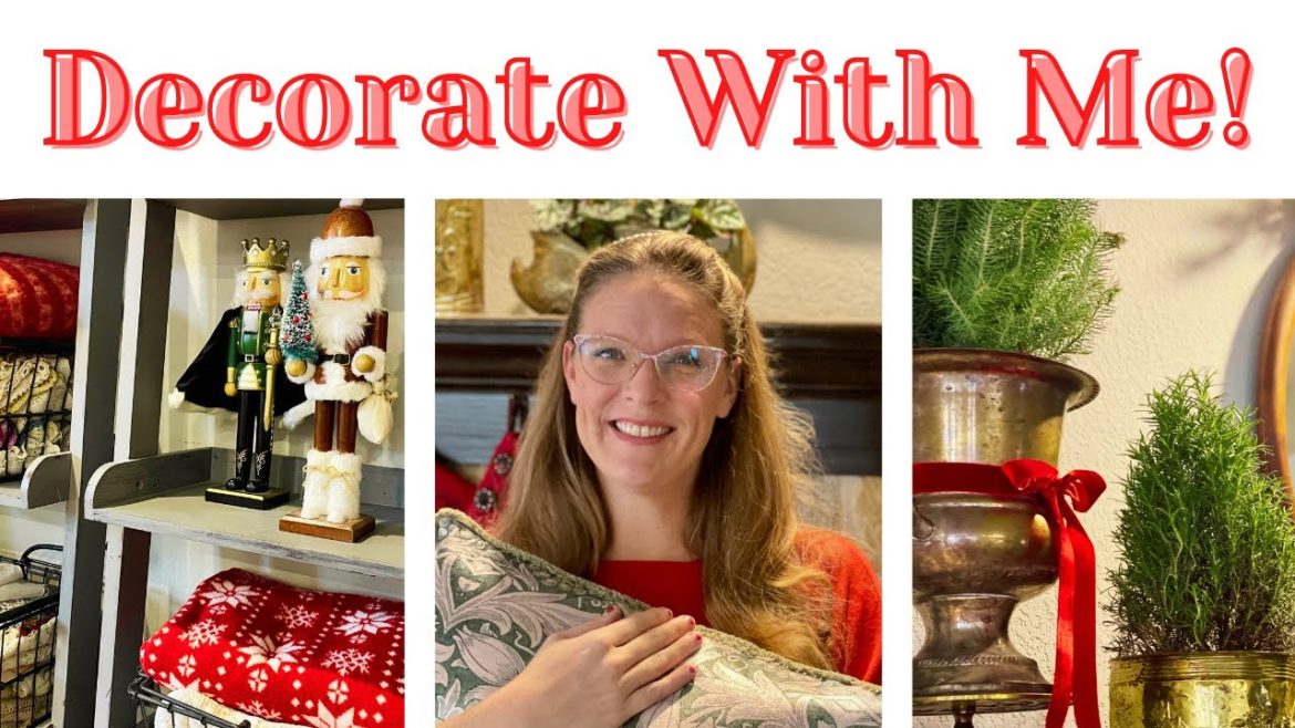 DAY 4 CHRISTMAS DECORATE WITH ME 🎄🎄 || Christmas Living Room Tour || Christmas Decor 2022