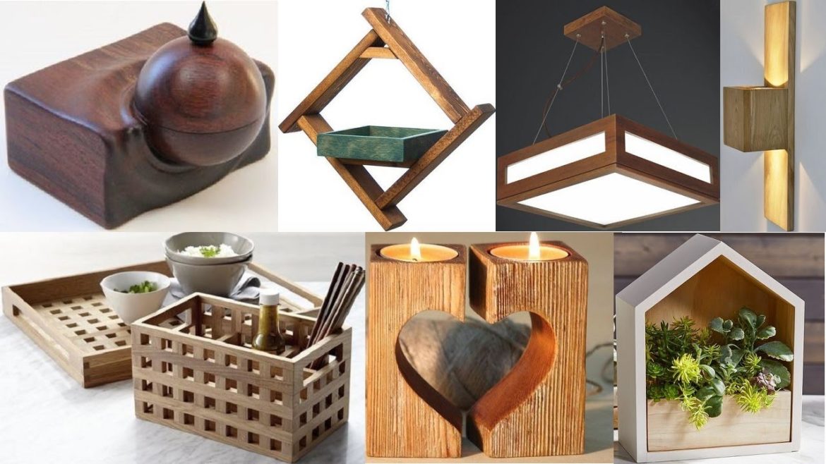 Wood furniture ideas and wooden decorative pieces ideas for home decor /Woodworking project ideas