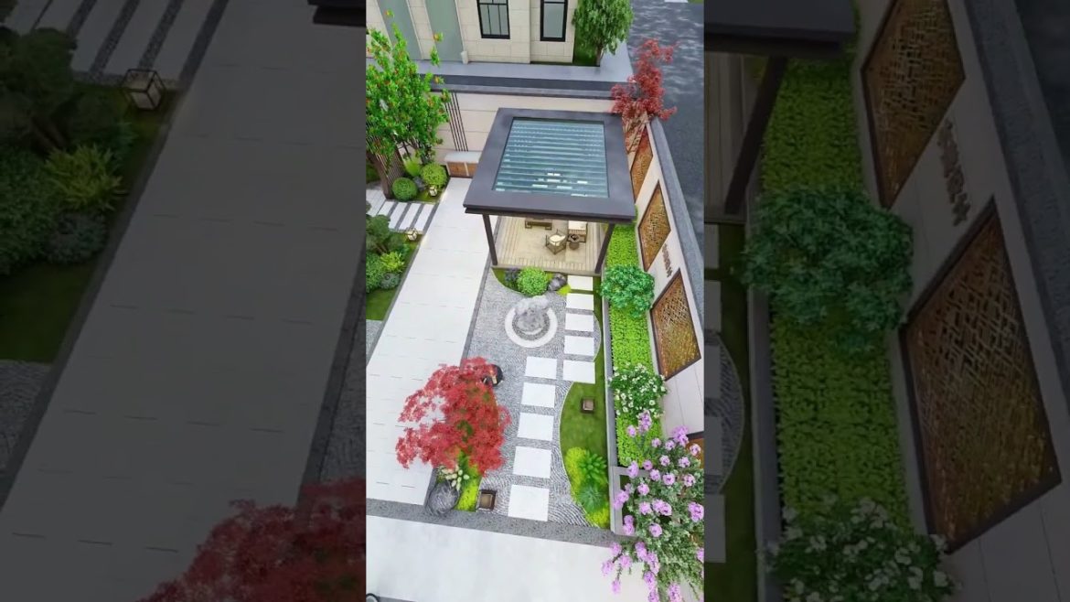 Turn your old garden corner into a great relaxing place 🏡 #shorts